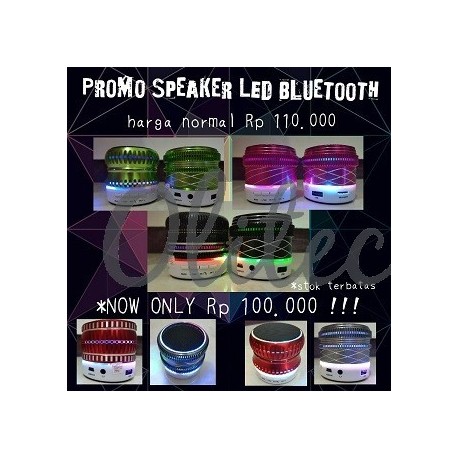 PROMO TURUN HARGA!!! speaker LED bluetooth