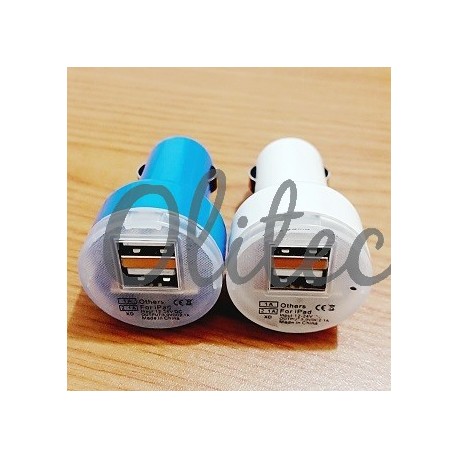 Car Charger Dual Output. 1amp dan 2amp