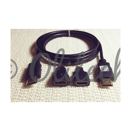 Cable HDMI 3 In 1